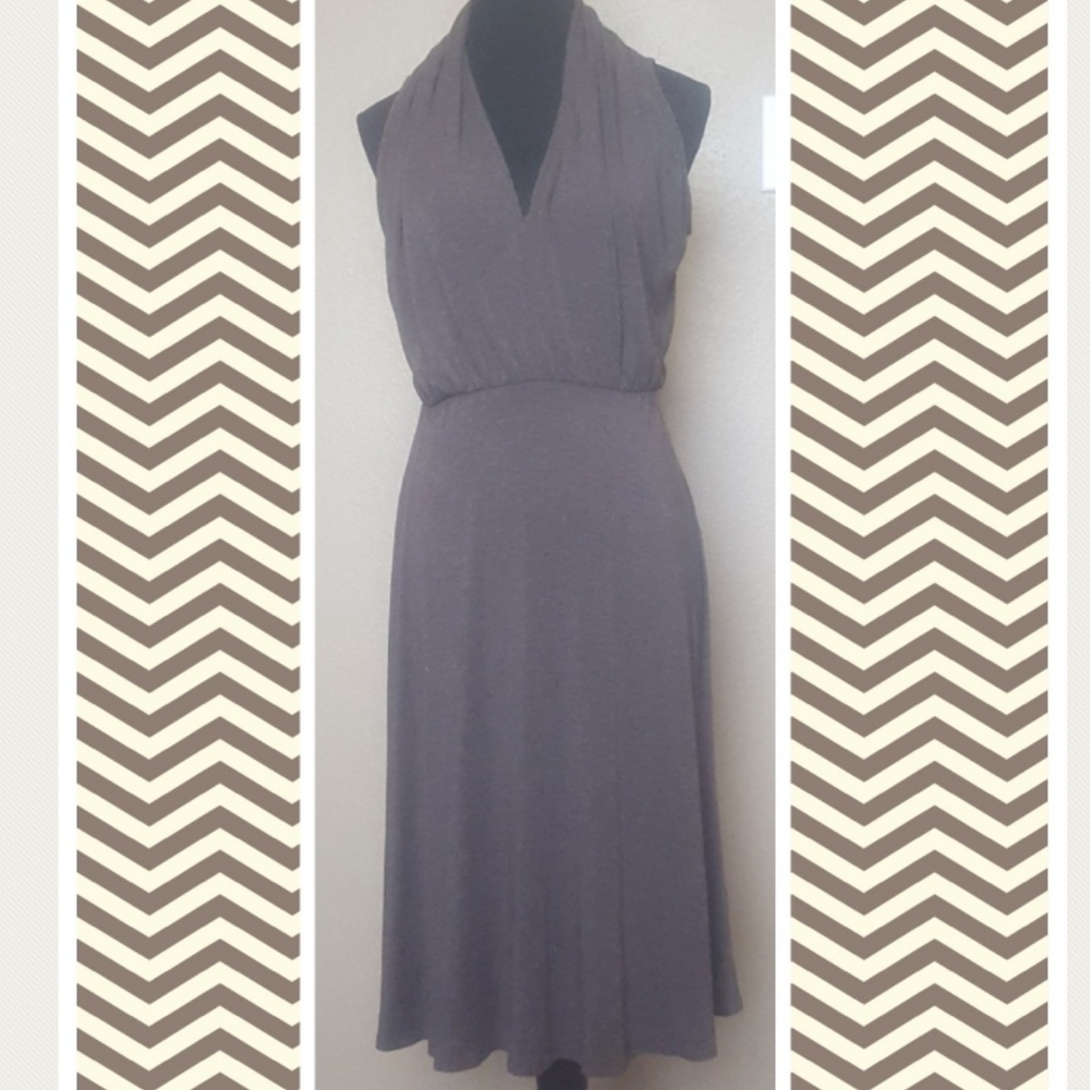 Bordeaux brown knit dress sz S